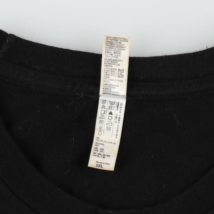 American Apparel Mudhoney Band T-Shirt, Made in USA, Men's XXL equivalent. cotton black type Vintage Second Hand