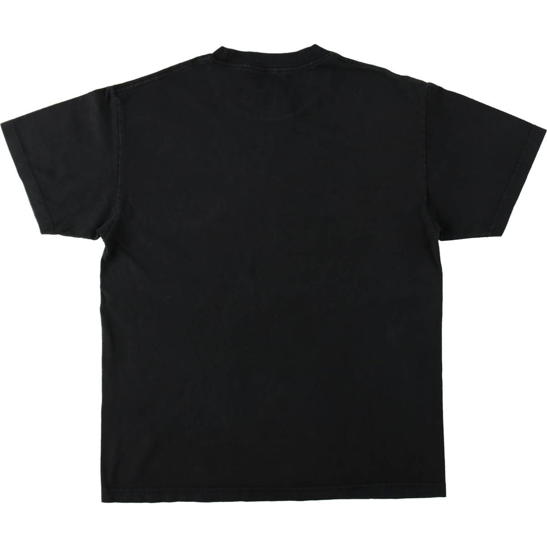 PINK FLOYD Pink Floyd Band T-shirt Band T Men's L size cotton black type Vintage Second Hand