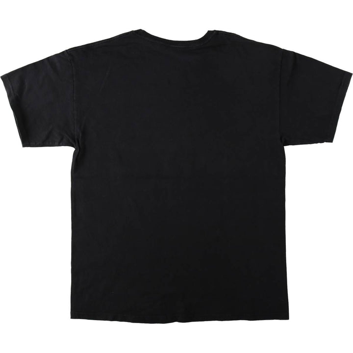 M and O Gold MEGADETH Band T-Shirt (Men's Size L) cotton black type Vintage Second Hand