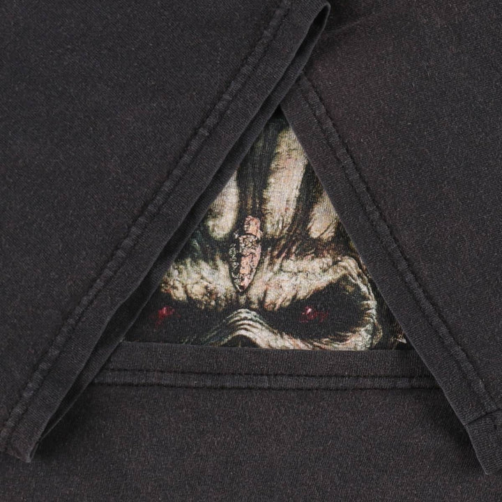 Alstyle IRON MAIDEN Band T-shirt (Men's XL equivalent) cotton black type Vintage Second Hand