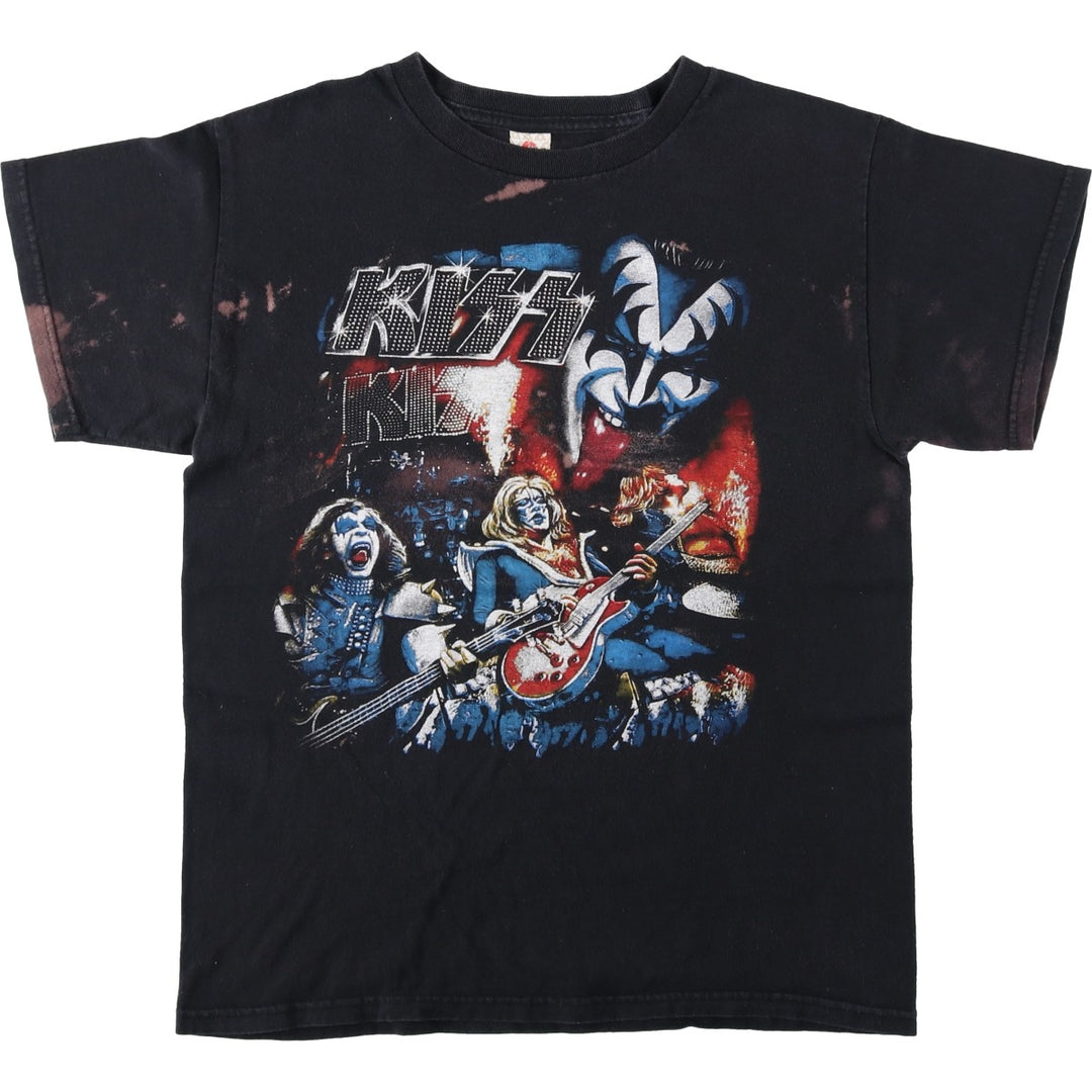 ALSTYLE KISS Band T-shirt (Men's size M) cotton black type Vintage Second Hand