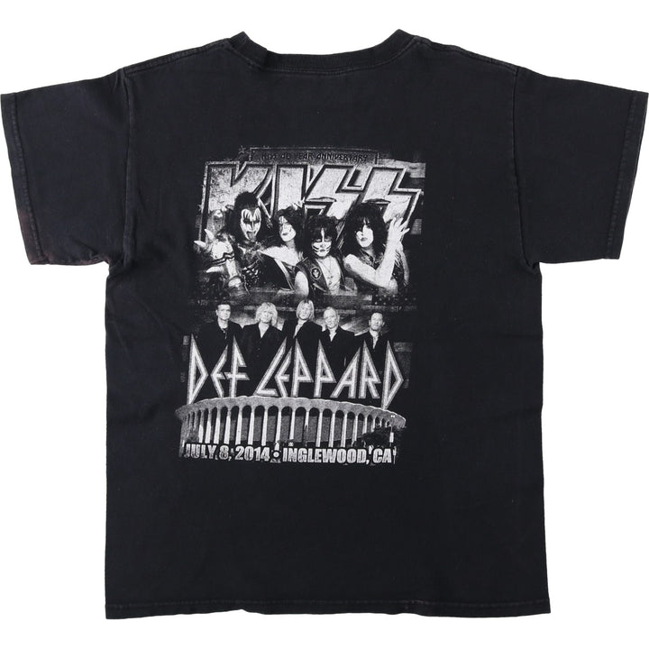 ALSTYLE KISS Band T-shirt (Men's size M) cotton black type Vintage Second Hand