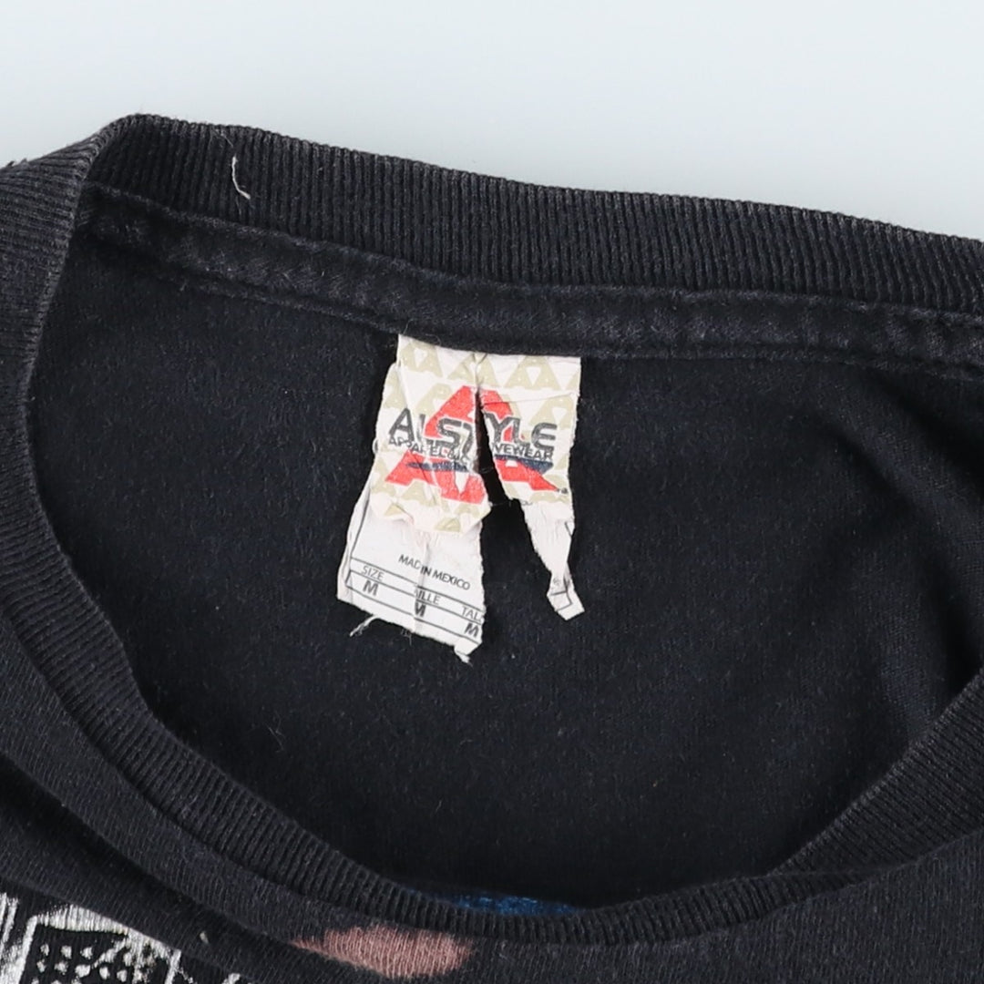ALSTYLE KISS Band T-shirt (Men's size M) cotton black type Vintage Second Hand