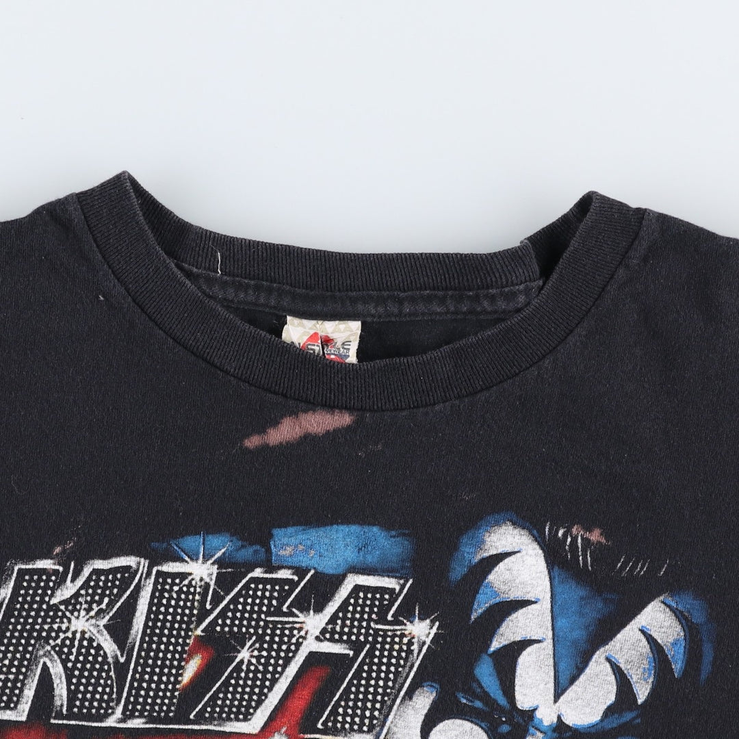 ALSTYLE KISS Band T-shirt (Men's size M) cotton black type Vintage Second Hand