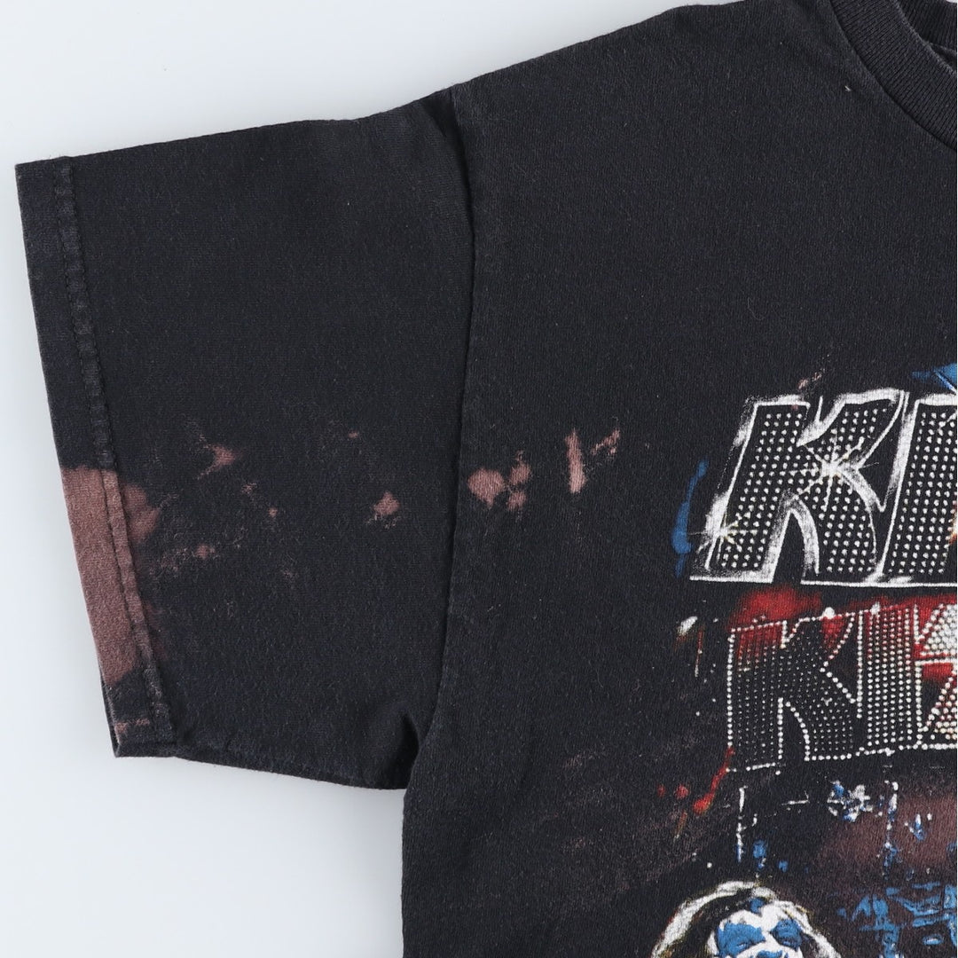 ALSTYLE KISS Band T-shirt (Men's size M) cotton black type Vintage Second Hand