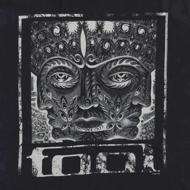 TOOL Band T-shirt, Men's XL size cotton black type Vintage Second Hand