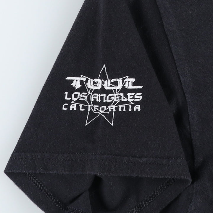 TOOL Band T-shirt, Men's XL size cotton black type Vintage Second Hand