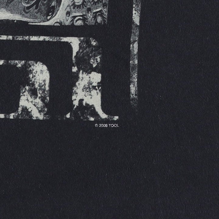 TOOL Band T-shirt, Men's XL size cotton black type Vintage Second Hand