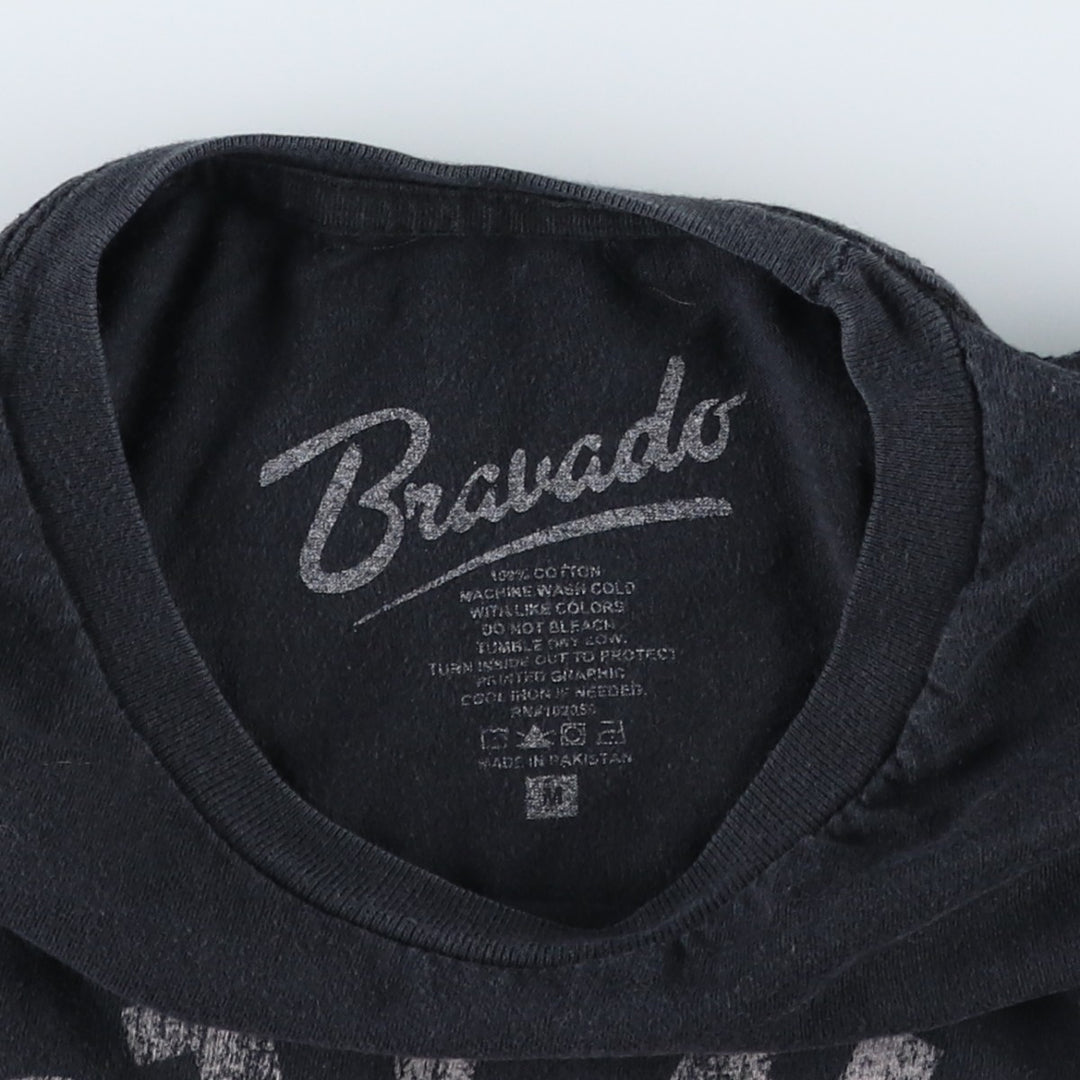 Bravado RED HOT CHILI PEPPERS Band T-Shirt, Men's Size Medium cotton black type Vintage Second Hand