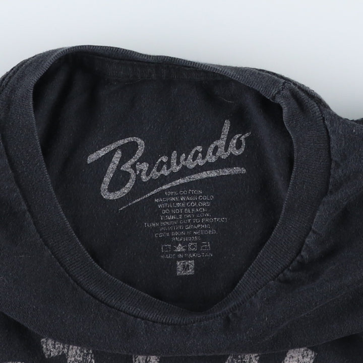 Bravado RED HOT CHILI PEPPERS Band T-Shirt, Men's Size Medium cotton black type Vintage Second Hand