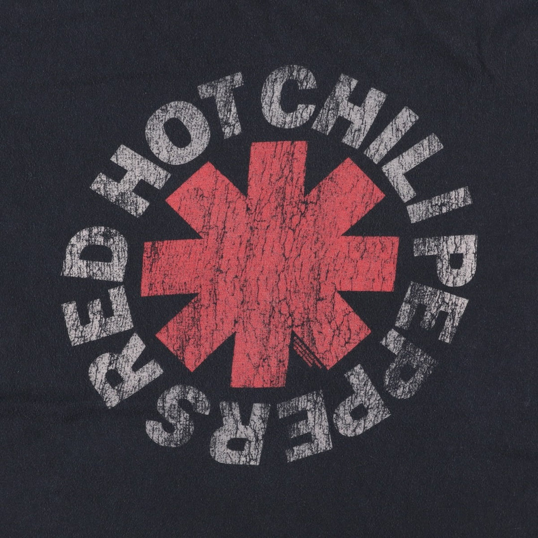 Bravado RED HOT CHILI PEPPERS Band T-Shirt, Men's Size Medium cotton black type Vintage Second Hand