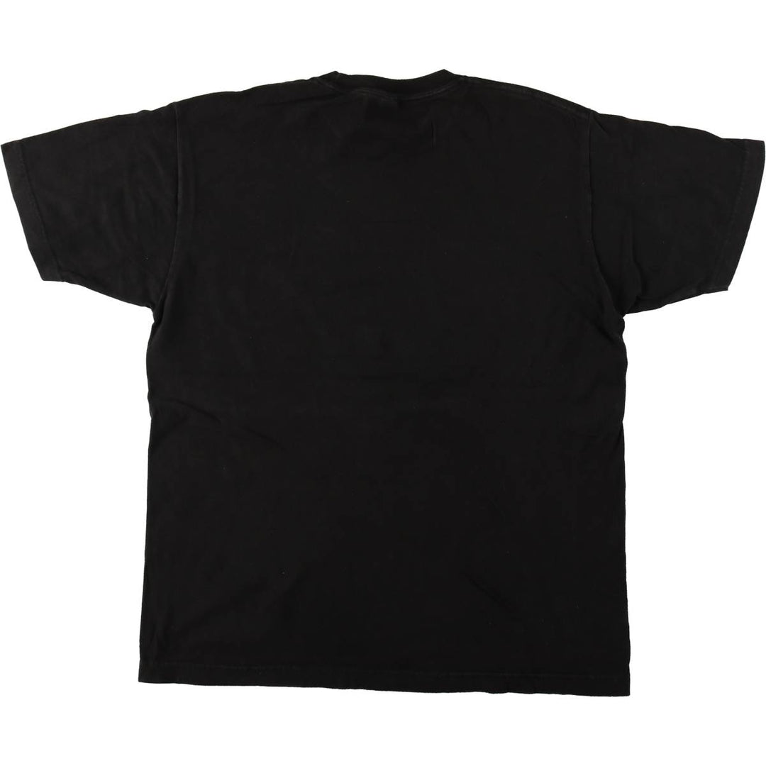 TULTEX LINKIN PARK Skull Pattern Band T-Shirt (Men's Size L) cotton black type Vintage Second Hand