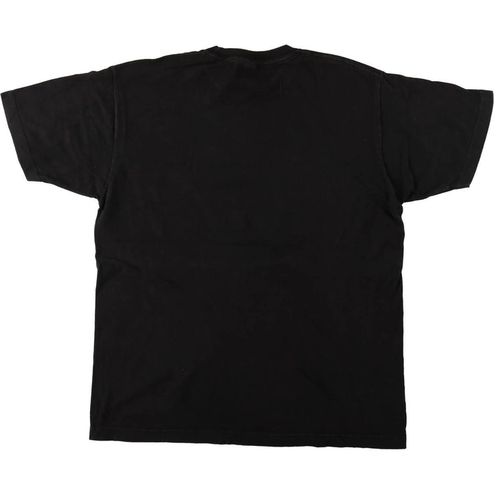 TULTEX LINKIN PARK Skull Pattern Band T-Shirt (Men's Size L) cotton black type Vintage Second Hand