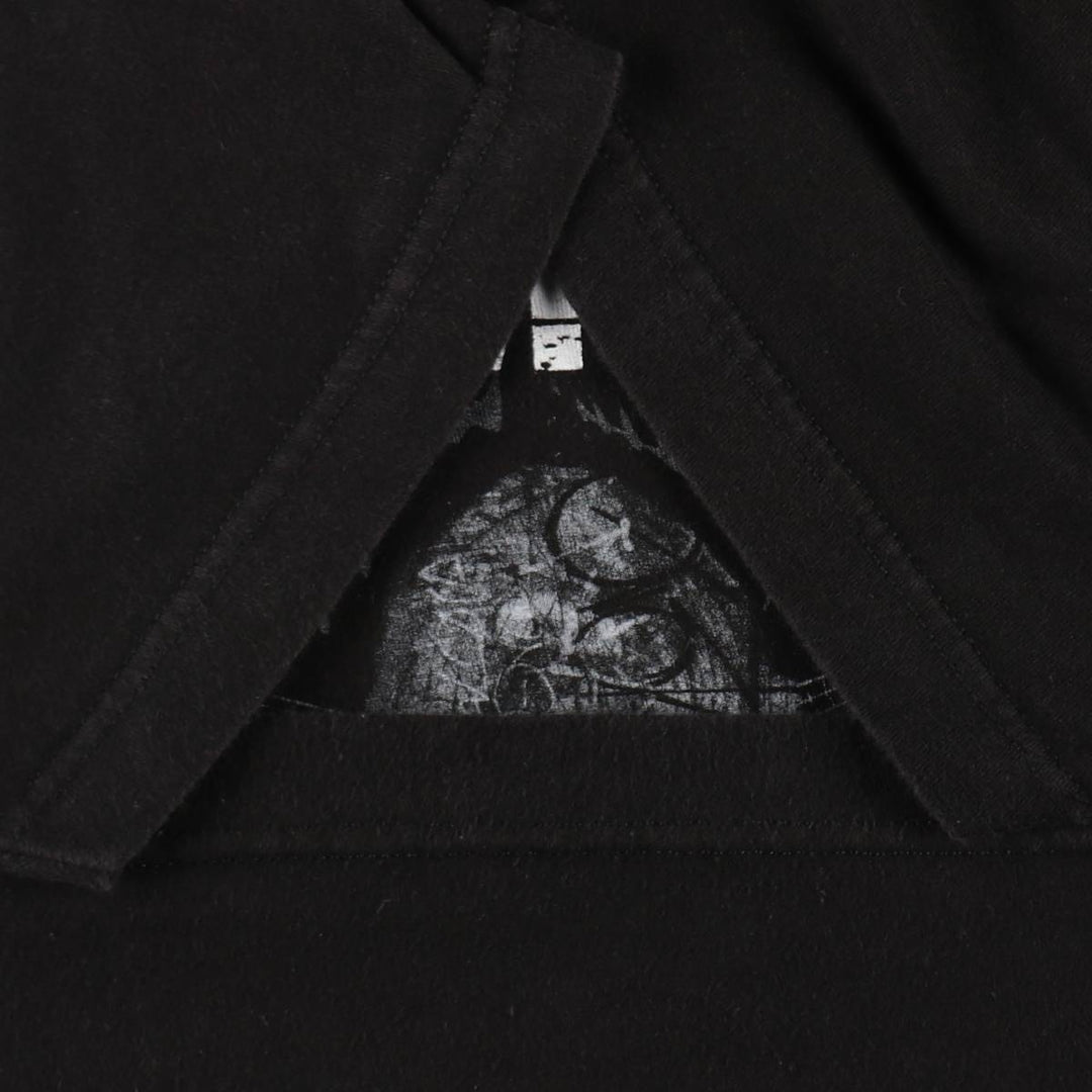 TULTEX LINKIN PARK Skull Pattern Band T-Shirt (Men's Size L) cotton black type Vintage Second Hand