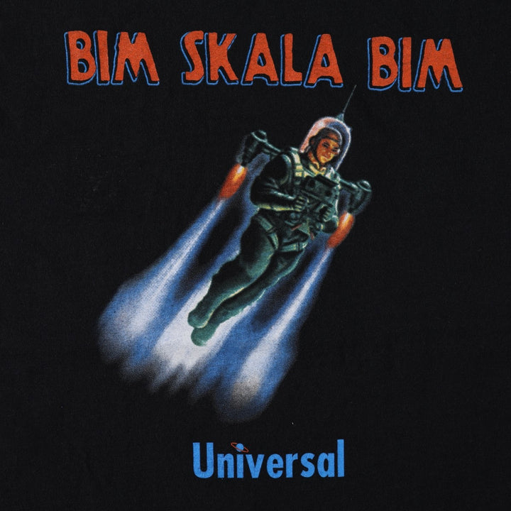 Fruit of the Loom Bim Skalabim Band T-shirt, Men's Size S (approx.), Vintage. cotton black type Vintage Second Hand