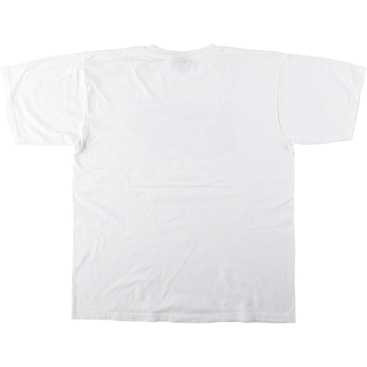 90s-00'S Woolrich Fish Print Short-Sleeve T-Shirt, Made in USA, Men's Size L (Equivalent), Vintage cotton white type Vintage Second Hand
