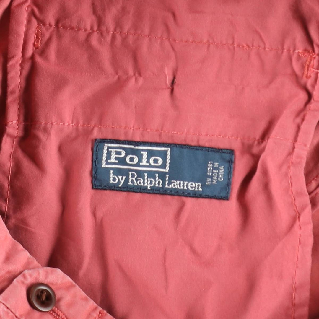 Ralph Lauren POLO by Ralph Lauren Chino Shorts Shorts Men's W34 equivalent cotton pink type Vintage Second Hand