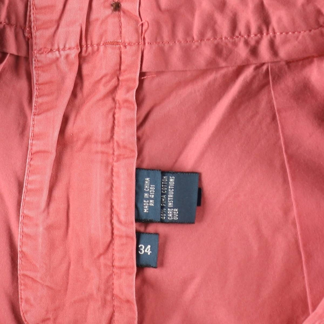 Ralph Lauren POLO by Ralph Lauren Chino Shorts Shorts Men's W34 equivalent cotton pink type Vintage Second Hand