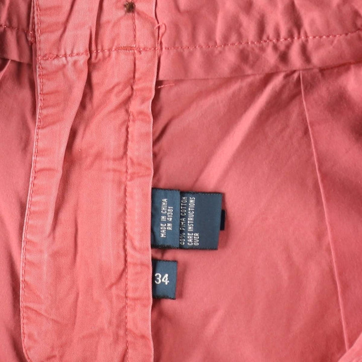 Ralph Lauren POLO by Ralph Lauren Chino Shorts Shorts Men's W34 equivalent cotton pink type Vintage Second Hand