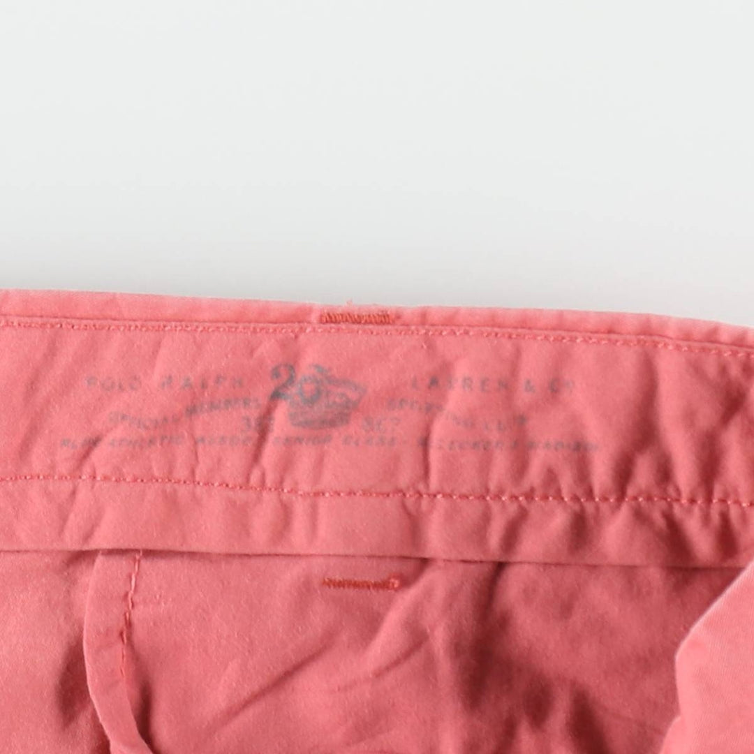 Ralph Lauren POLO by Ralph Lauren Chino Shorts Shorts Men's W34 equivalent cotton pink type Vintage Second Hand