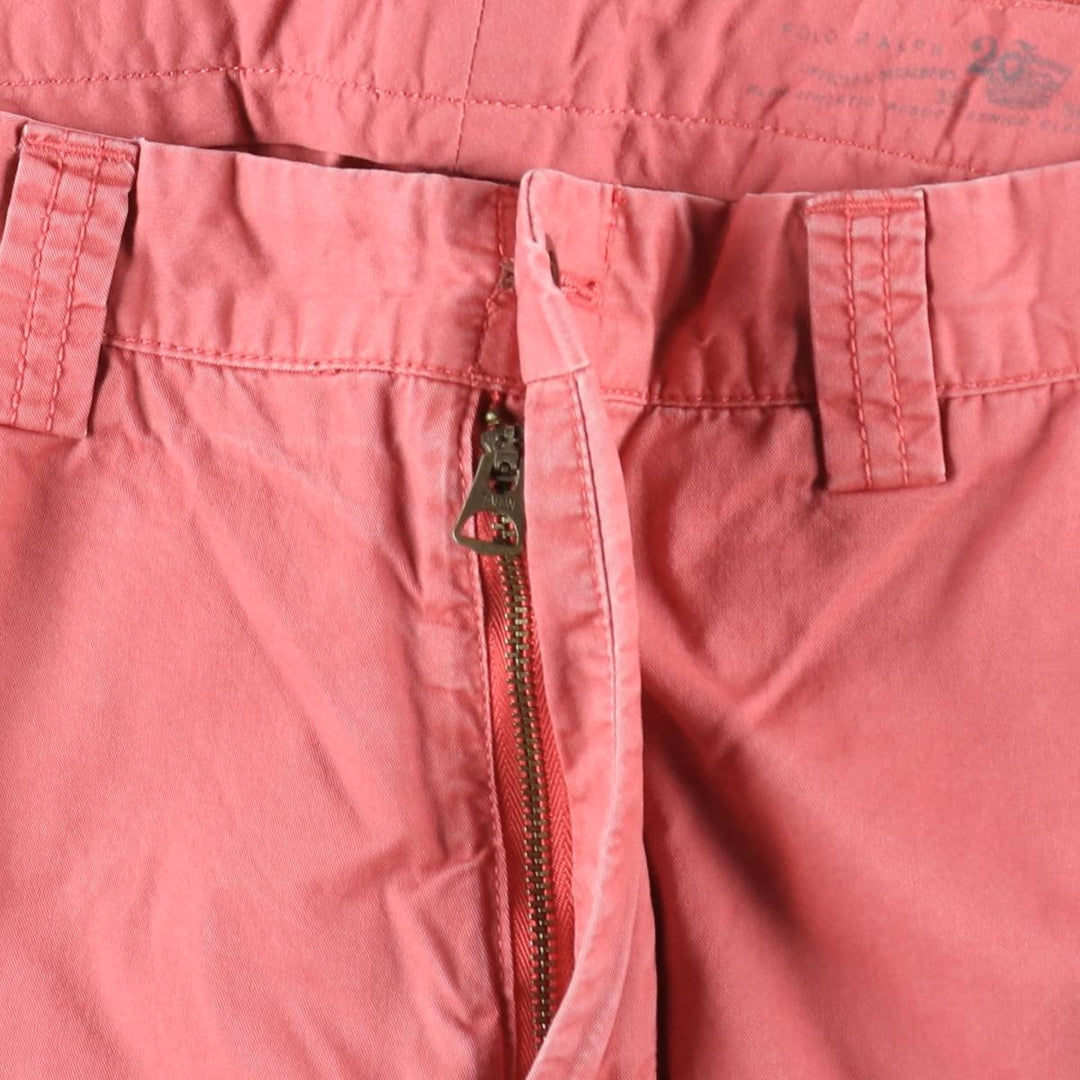 Ralph Lauren POLO by Ralph Lauren Chino Shorts Shorts Men's W34 equivalent cotton pink type Vintage Second Hand