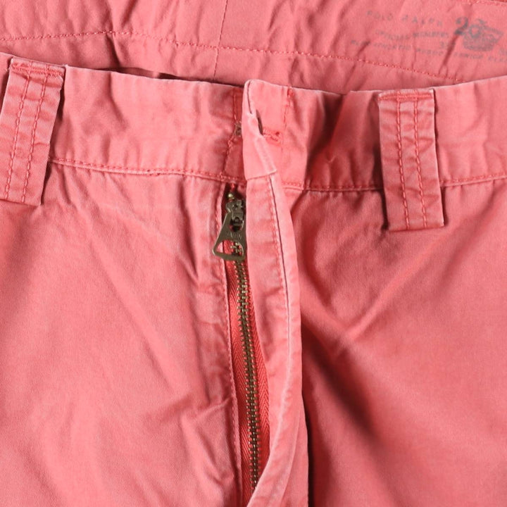Ralph Lauren POLO by Ralph Lauren Chino Shorts Shorts Men's W34 equivalent cotton pink type Vintage Second Hand