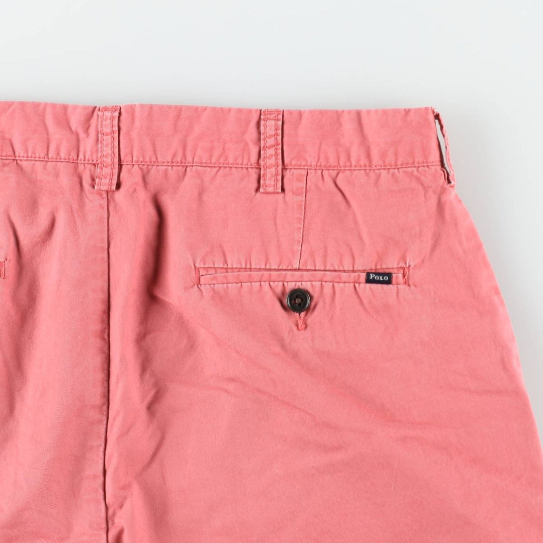 Ralph Lauren POLO by Ralph Lauren Chino Shorts Shorts Men's W34 equivalent cotton pink type Vintage Second Hand