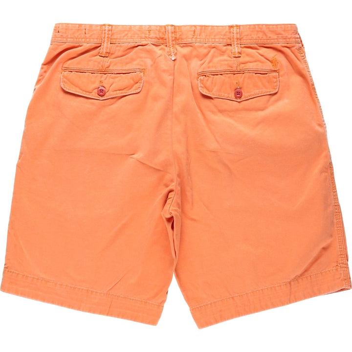 Ralph Lauren POLO by Ralph Lauren RELAXED FIT Chino Shorts, Men's W35 (approx.) cotton orange type Vintage Second Hand