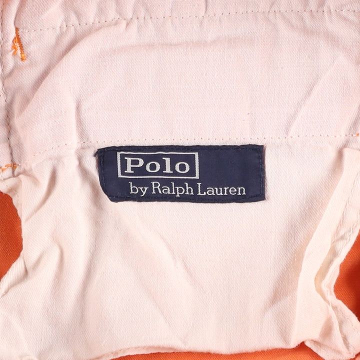 Ralph Lauren POLO by Ralph Lauren RELAXED FIT Chino Shorts, Men's W35 (approx.) cotton orange type Vintage Second Hand