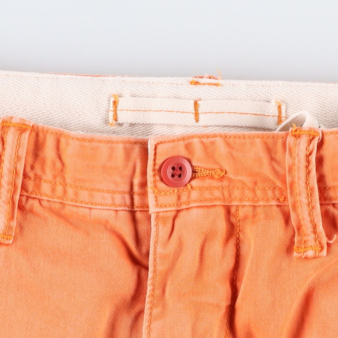 Ralph Lauren POLO by Ralph Lauren RELAXED FIT Chino Shorts, Men's W35 (approx.) cotton orange type Vintage Second Hand