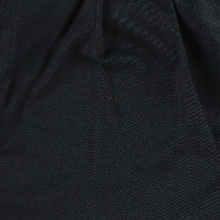 Ralph Lauren CHAPS Two-Pleat Chino Shorts, Men's Size W36 (approx.) cotton black type Vintage Second Hand