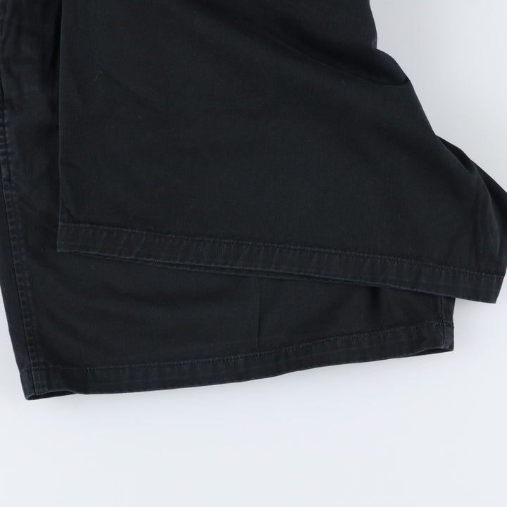 Ralph Lauren CHAPS Two-Pleat Chino Shorts, Men's Size W36 (approx.) cotton black type Vintage Second Hand