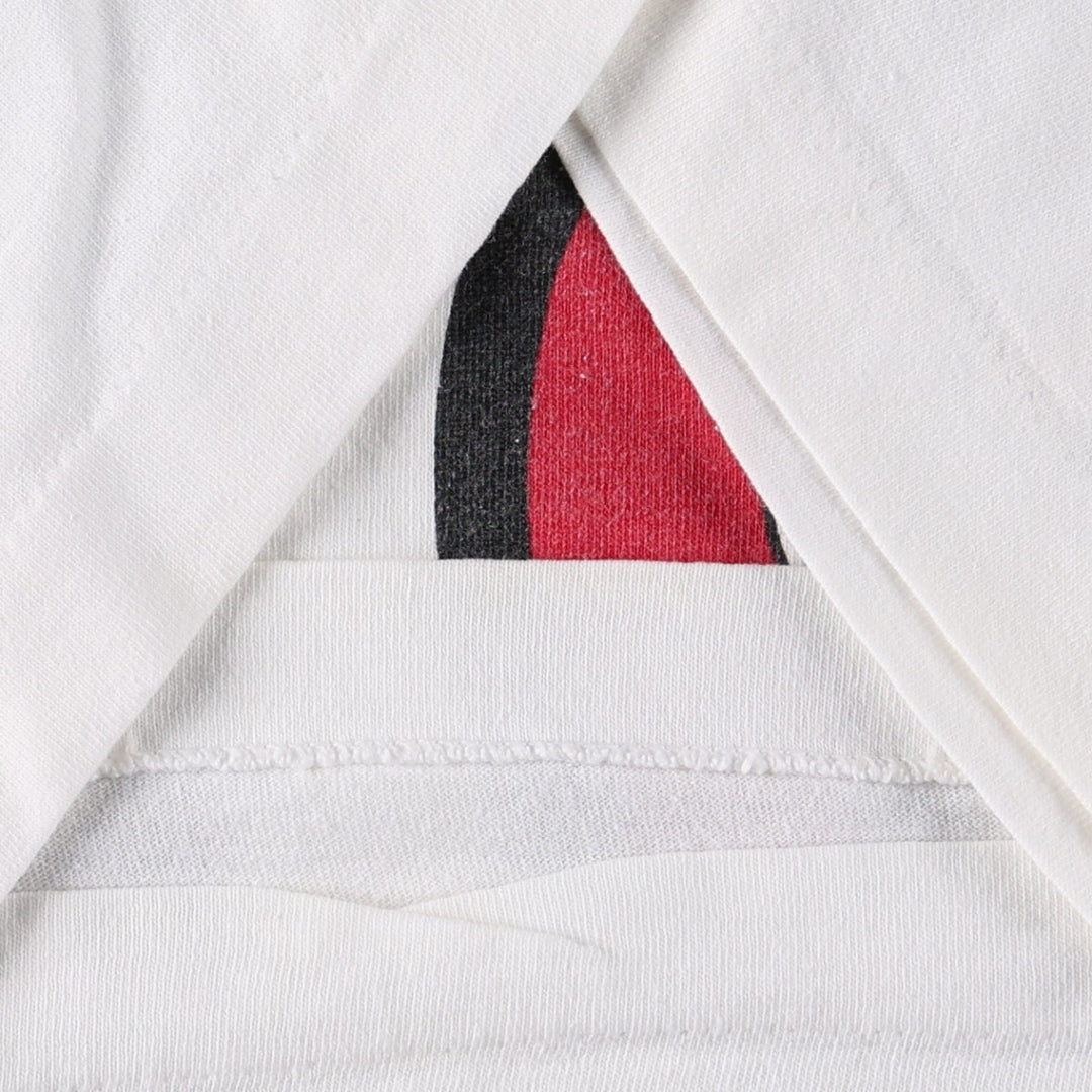 90'S Cross Colours Short-Sleeve Printed T-Shirt, Made in USA, Men's Size XL (Equivalent), Vintage cotton white type Vintage Second Hand