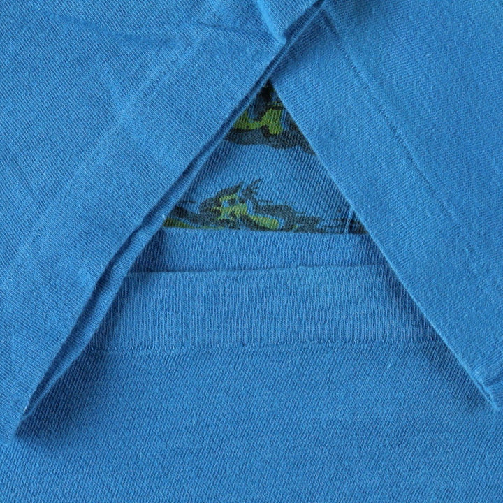 90'S BVD Print T-Shirt, Men's Size L (approx.), Vintage cotton blue type Vintage Second Hand