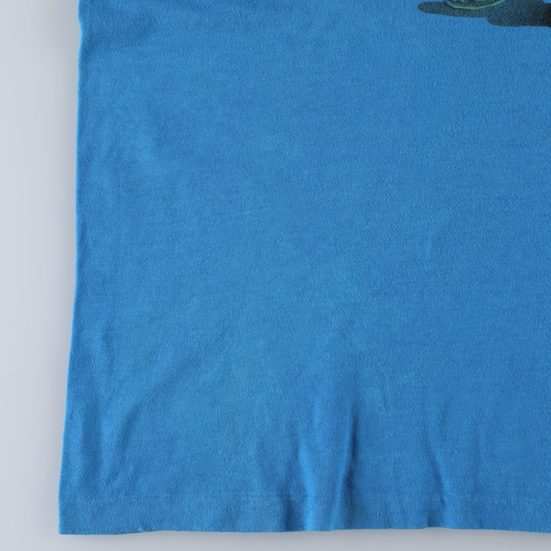 90'S BVD Print T-Shirt, Men's Size L (approx.), Vintage cotton blue type Vintage Second Hand