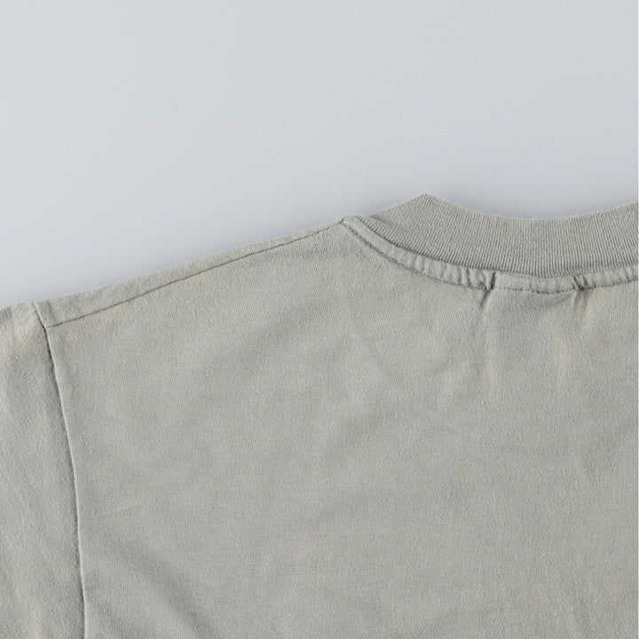 90'S Hanes BEEFY-T "Great Figures" T-shirt, Men's Size M (approx.), Vintage cotton green type yellow green Vintage Second Hand