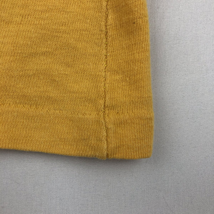70s-80'S KDKB Radio Station Advertising T-Shirt, Men's Size M (Equivalent), Vintage unclear yellow type Vintage Second Hand