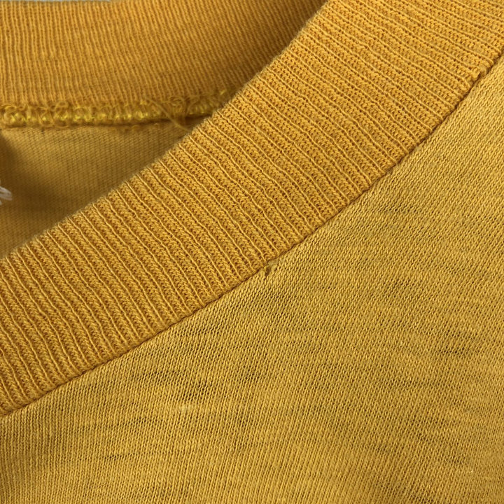 70s-80'S KDKB Radio Station Advertising T-Shirt, Men's Size M (Equivalent), Vintage unclear yellow type Vintage Second Hand