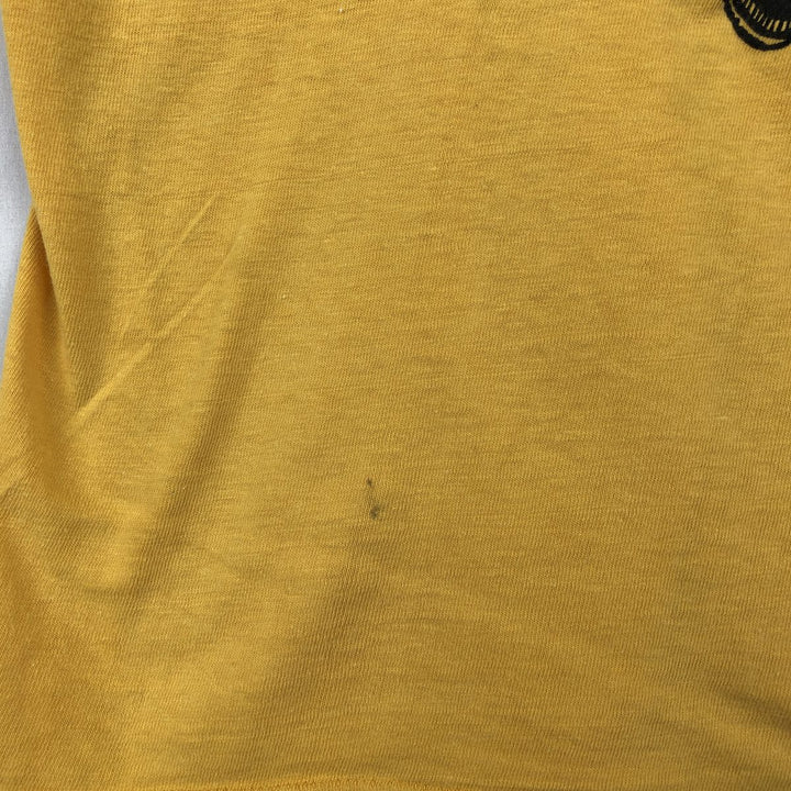 70s-80'S KDKB Radio Station Advertising T-Shirt, Men's Size M (Equivalent), Vintage unclear yellow type Vintage Second Hand