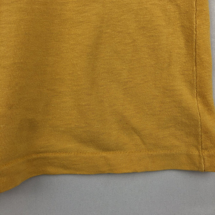 70s-80'S KDKB Radio Station Advertising T-Shirt, Men's Size M (Equivalent), Vintage unclear yellow type Vintage Second Hand