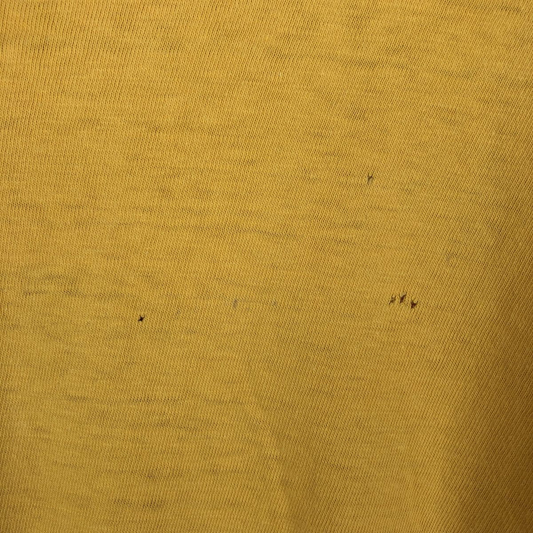 70s-80'S KDKB Radio Station Advertising T-Shirt, Men's Size M (Equivalent), Vintage unclear yellow type Vintage Second Hand