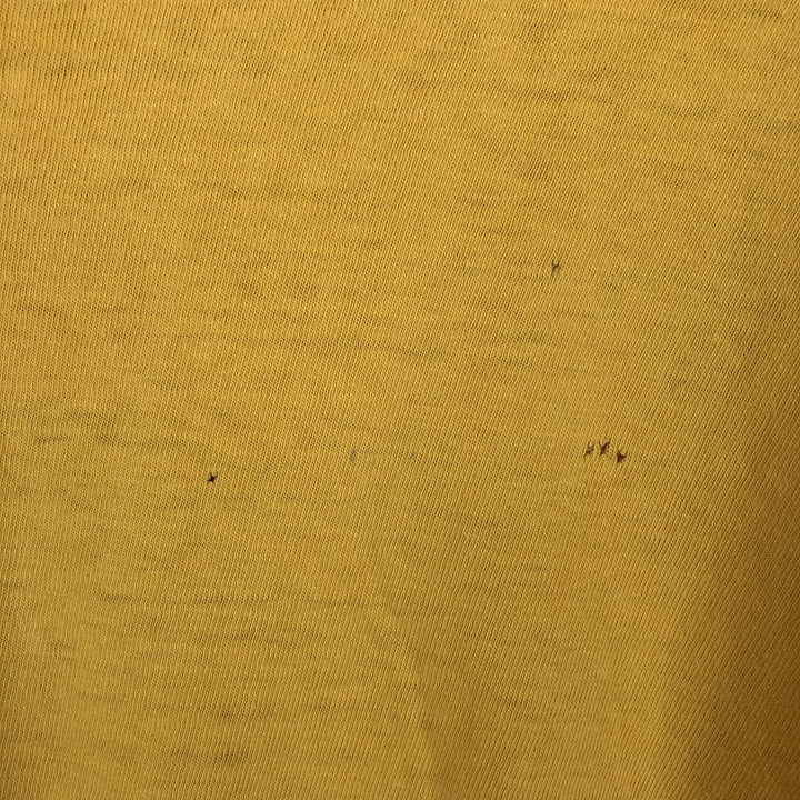 70s-80'S KDKB Radio Station Advertising T-Shirt, Men's Size M (Equivalent), Vintage unclear yellow type Vintage Second Hand