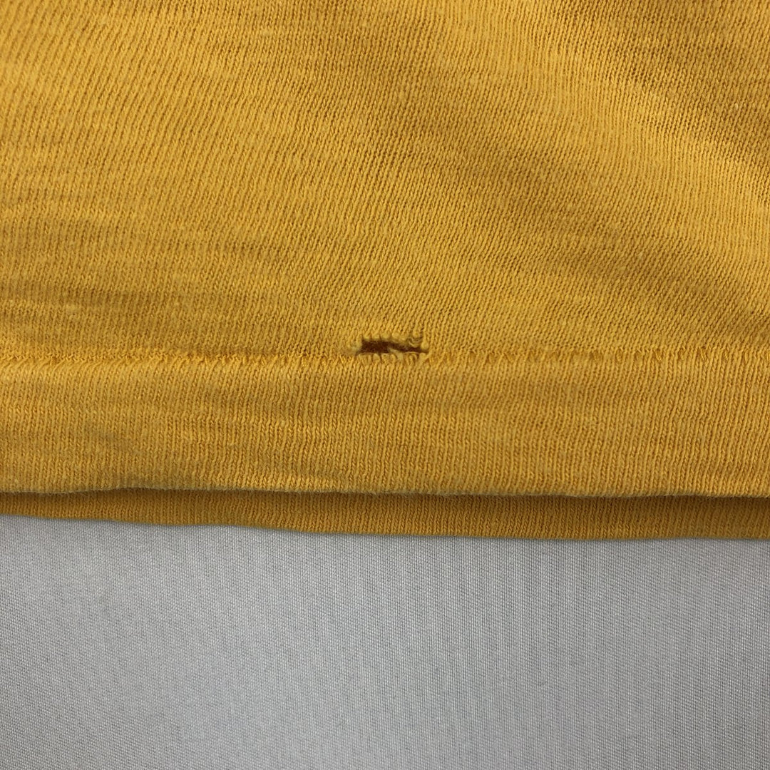 70s-80'S KDKB Radio Station Advertising T-Shirt, Men's Size M (Equivalent), Vintage unclear yellow type Vintage Second Hand
