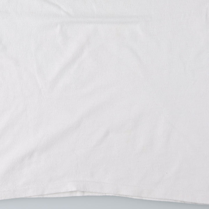 90'S Stedman Super HI CRU Advertising T-Shirt, Made in USA, Men's XL equivalent, Vintage cotton white type Vintage Second Hand