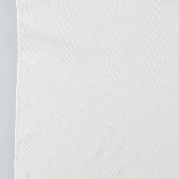 90'S Fruit of the Loom print T-shirt, Made in USA, Men's XL cotton white type Vintage Second Hand