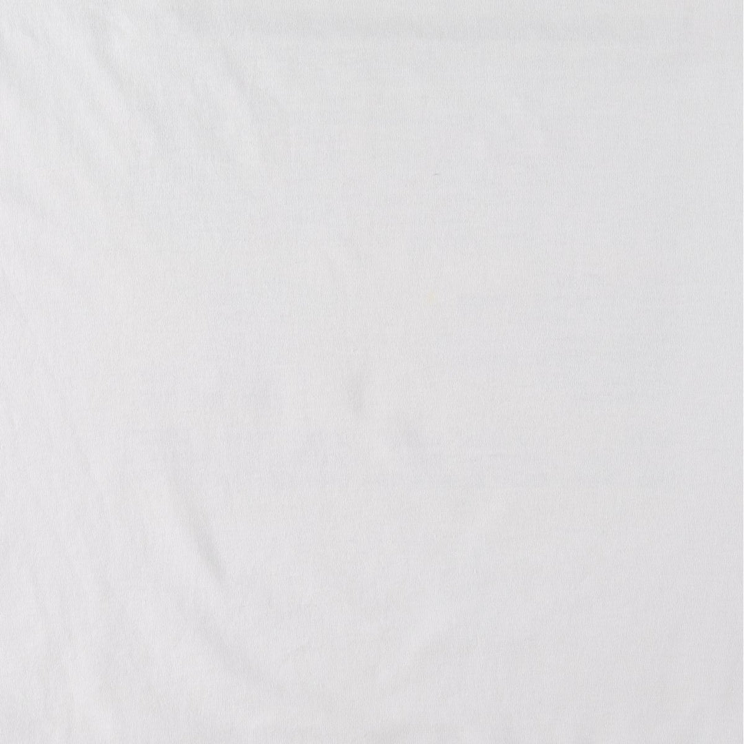 90'S Jerzees Printed T-shirt Made in USA Men's XL Vintage cotton white type Vintage Second Hand