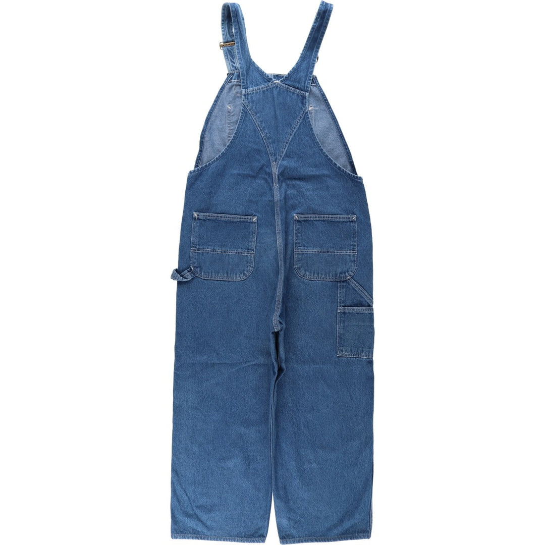 Carhartt denim overalls for men, equivalent to w37 cotton blue type Vintage Second Hand