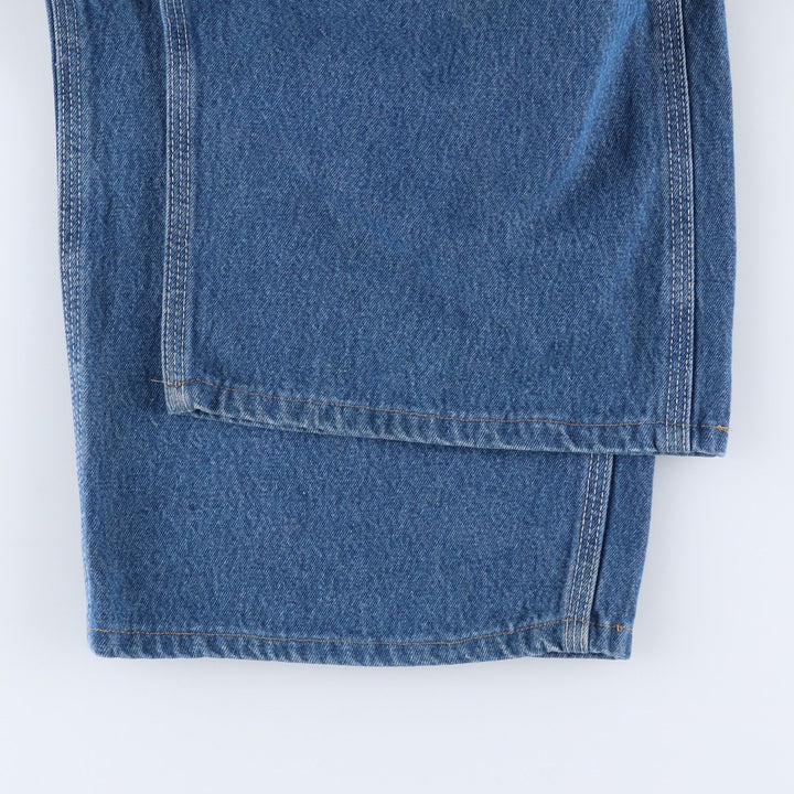 Carhartt denim overalls for men, equivalent to w37 cotton blue type Vintage Second Hand