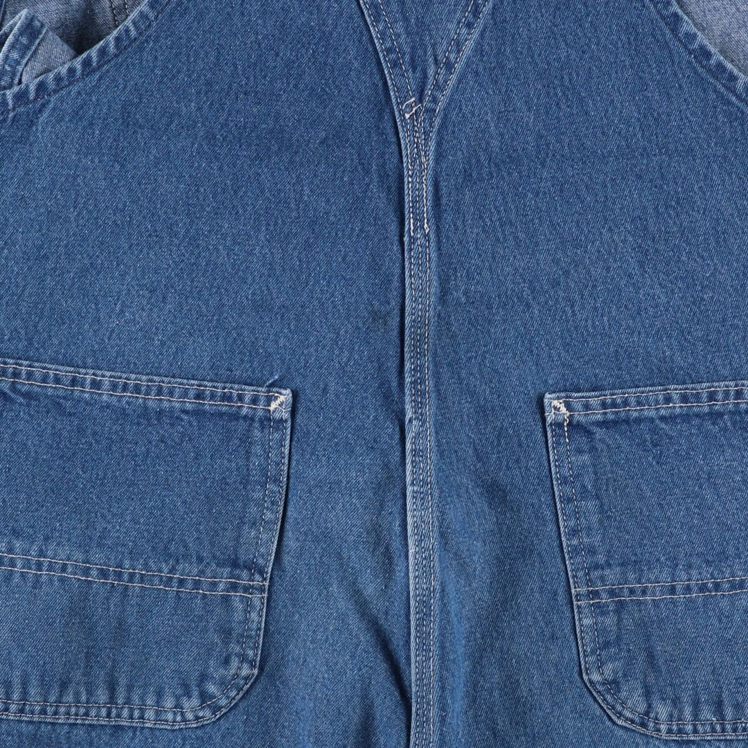 Carhartt denim overalls for men, equivalent to w37 cotton blue type Vintage Second Hand