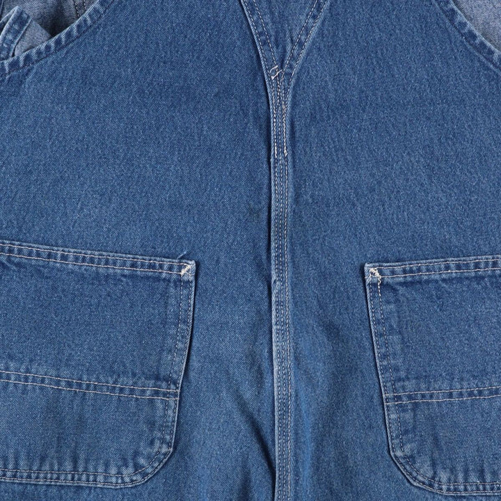 Carhartt denim overalls for men, equivalent to w37 cotton blue type Vintage Second Hand